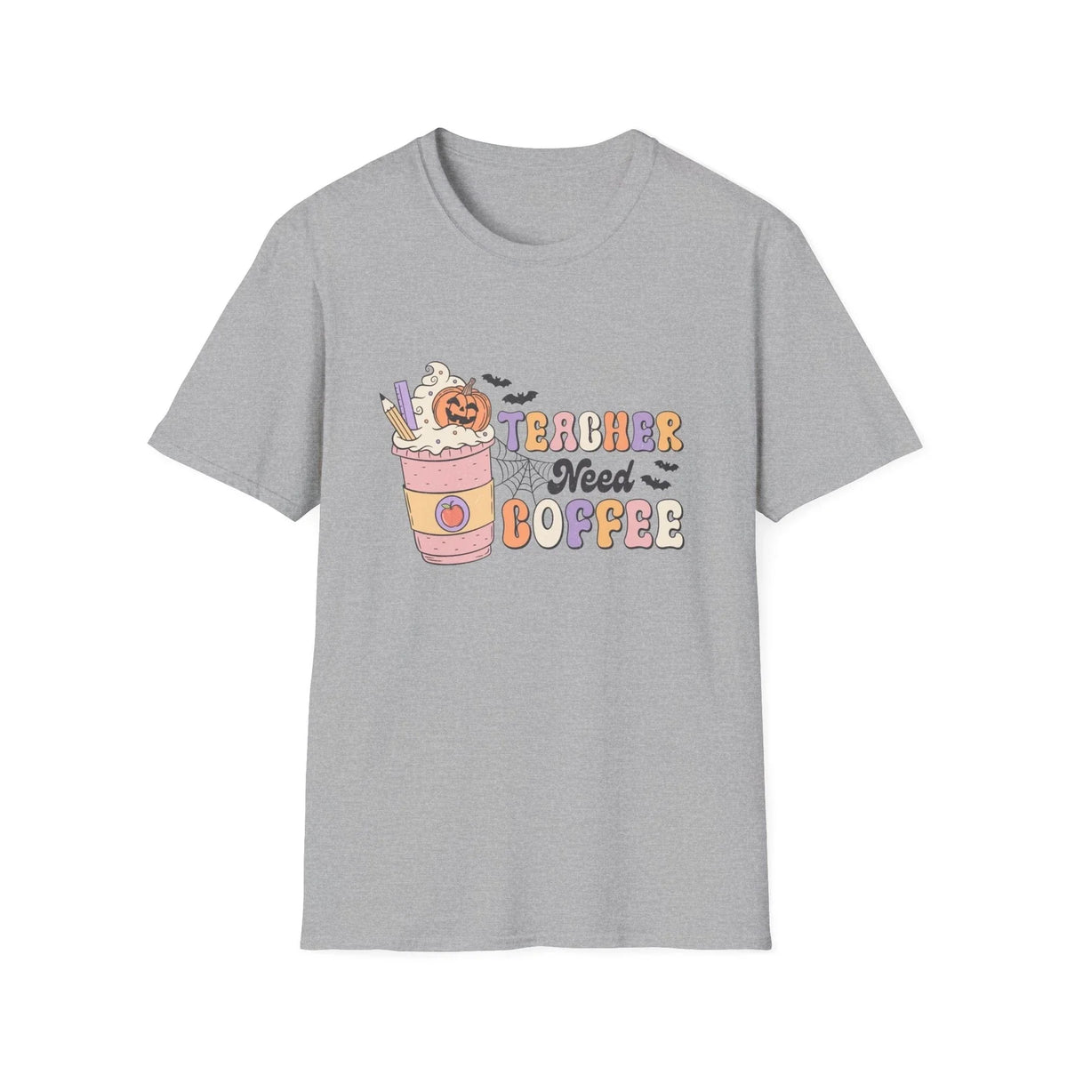Halloween Teacher Shirt, Teacher Shirt for Halloween, Teacher Coffee Shirt