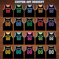 Personalized Kids Basketball Jersey Shirt Basketball Jersey Toddler Youth Gifts