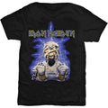 Official Iron Maiden T Shirt Powerslave Mummy Eddie Logo Black New S M L XL XXL