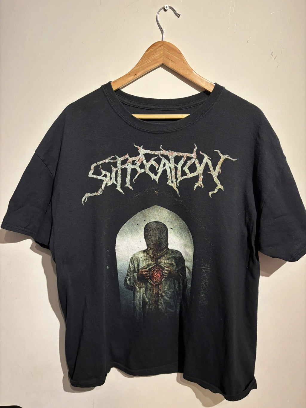 2x Suffocation Death Metal Vintage T. Shirts (US Import) Double Print 2XL/XXL