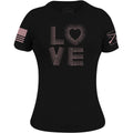 Grunt Style Women's Love Ammo T-Shirt - Black