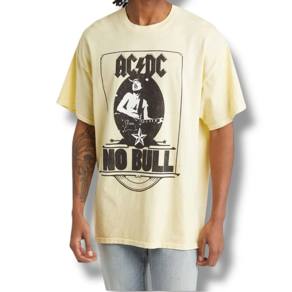 AC/DC No Bull 2023 graphic merch t-shirt NEW