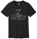 I'm Fine Shirt, Sarcastic Humor Shirt, Mental Health Shirt, Funny Therapy Gift