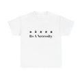 Unisex Heavy Cotton Tee - "It's A Necessity" Coffee Lover Shirt