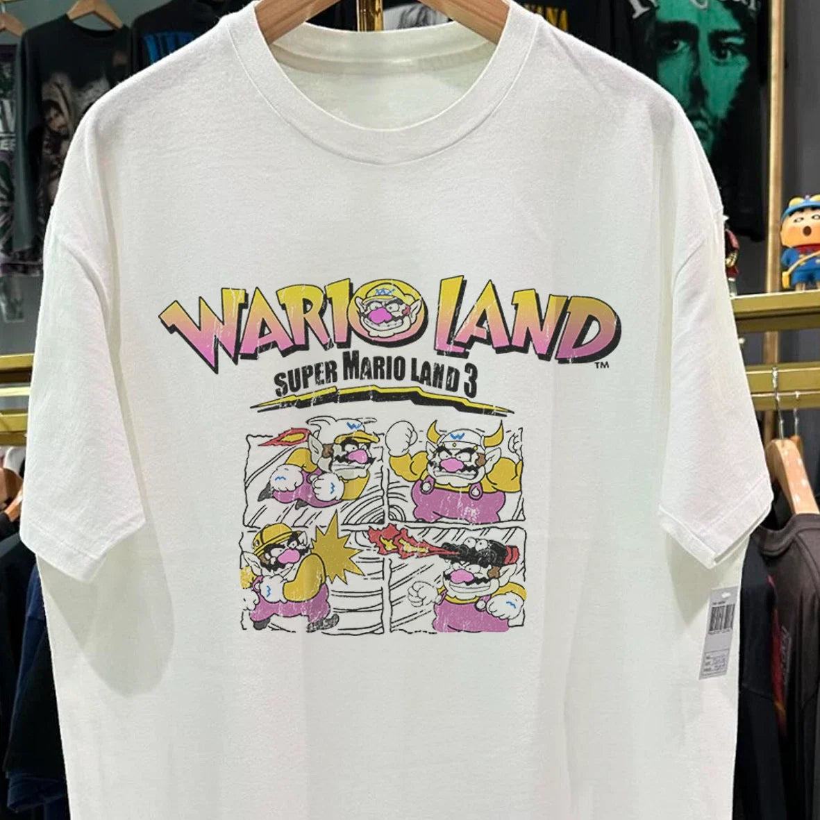 Super Warioland III Classic T-Shirt White XL