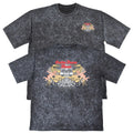 Gothic Doom Metal Unisex Mens Carbon Grey 240gsm Acid Wash T-Shirt Gift