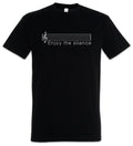 Ejoy The Silence T-Shirt Musicians Club Techno DJ Djane Audio Silent Music Fun