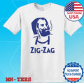 Zig Zag Stoner Paper Rolling Hippie White Size S-5XL