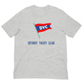 Vintage Retro T Shirt Detroit Yacht Club Graphic Tee For Men Women