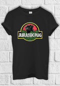 Jurassic Pug Funny Cool Retro T shirt Men Women Hoodie Sweatshirt Unisex 3404