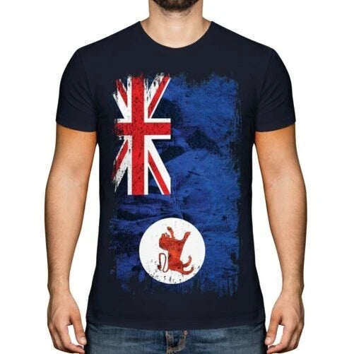 Tasmania Grunge Flag Men T-Shirt Tasmania T-Shirt