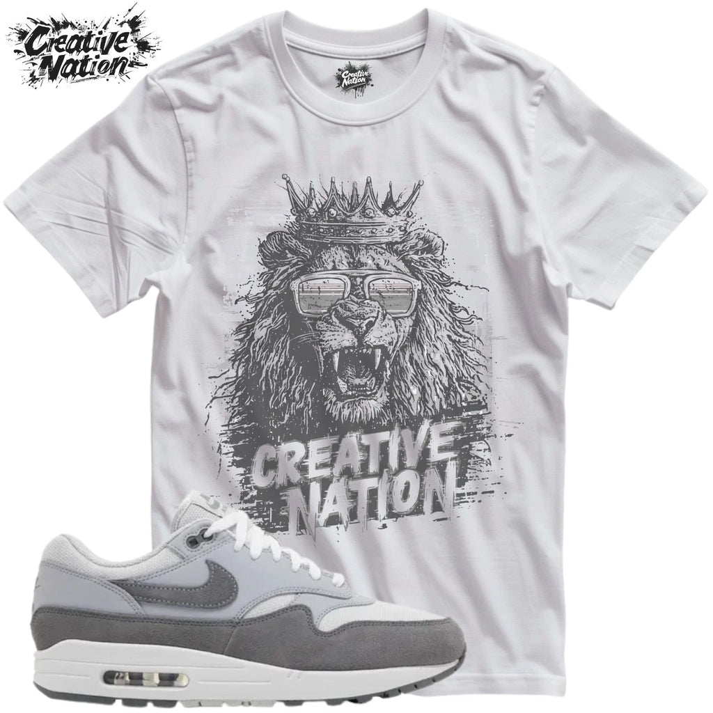 Shirt To Match Air Max 1 '87 Photon Dust Wolf Grey Unisex Tee Lion Shirt