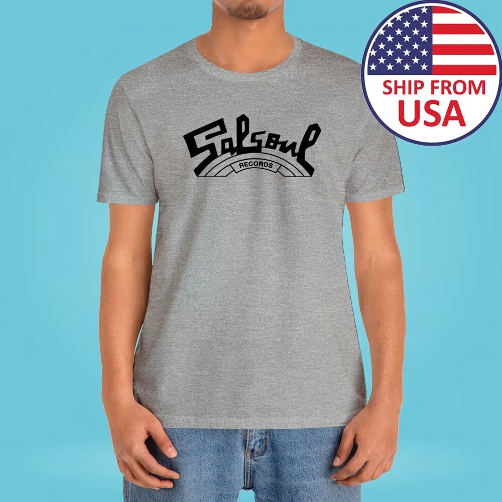 Salsoul Records Men's Grey Size S-5XL