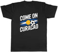 Come on Curacao Supporter Football Fan Mens T-Shirt Tee Gift Top