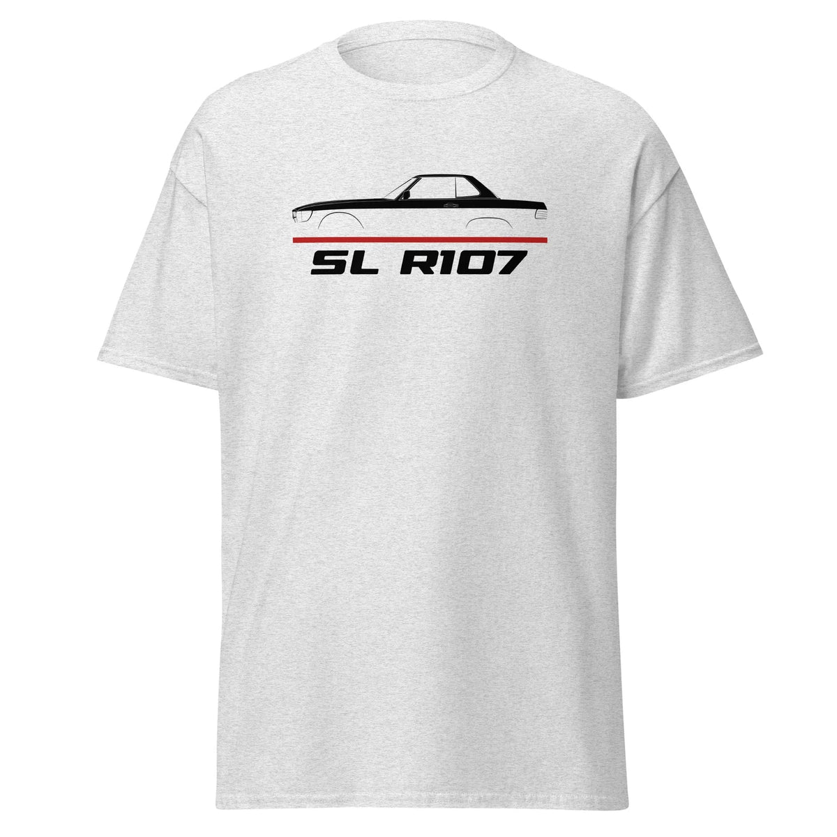 Premium T-Shirt For Mercedes SL Hardtop R107 1971-1989 Car Fans Birthday Gift