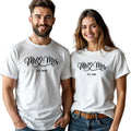 Personalised Mr And Mrs Couple T Shirts Matching Honeymoon Outfit Graphic Tee