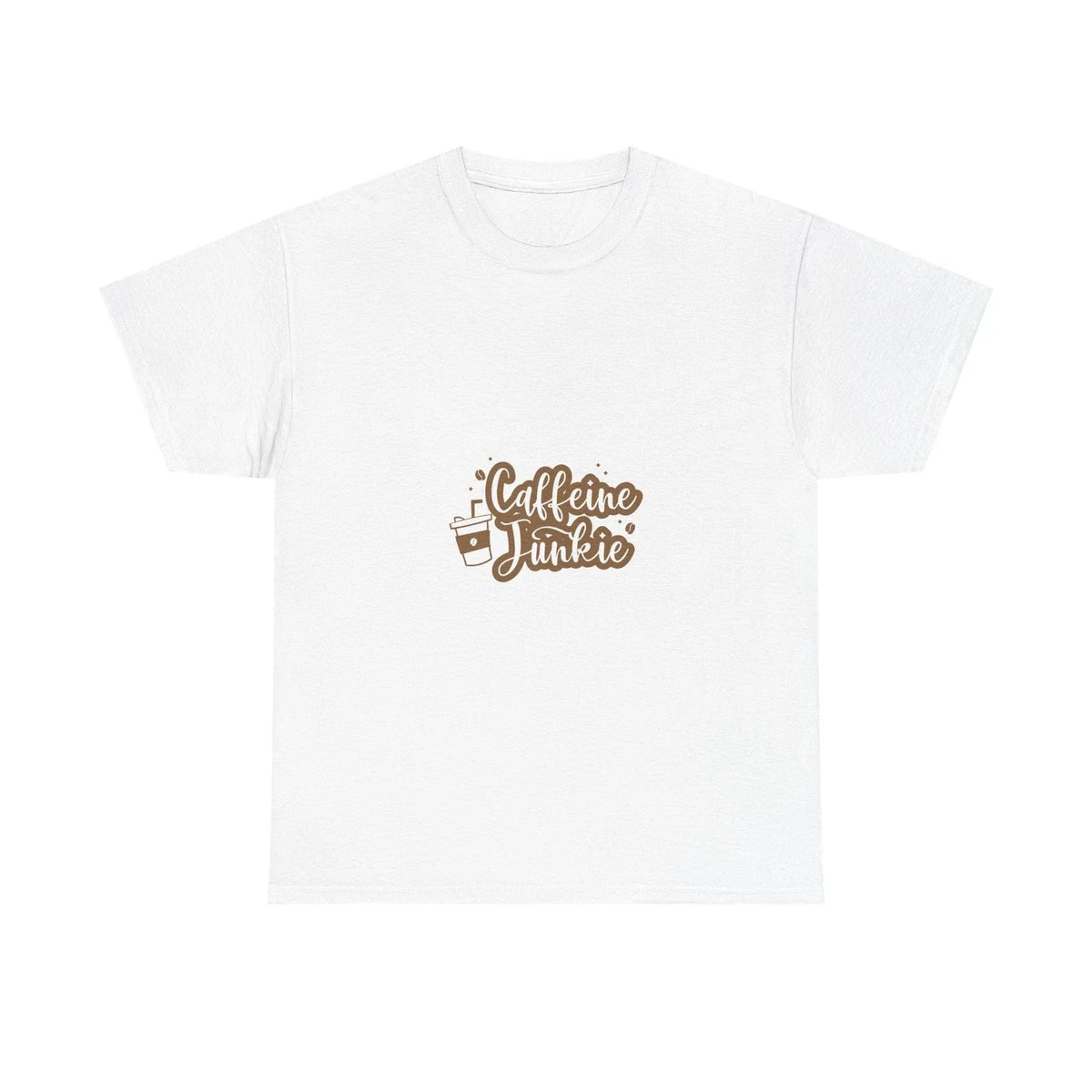 Caffeine Junkie Tee - Unisex Heavy Cotton Shirt, Coffee Lover Gift, Fun [...]