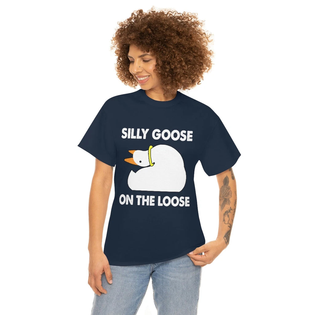 Silly Goose Shirt, Unisex, Trendy Shirt for Men Women, Humor Shirt, Funny Tshirt