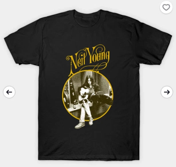 Classic Style Neil Young T-Shirt