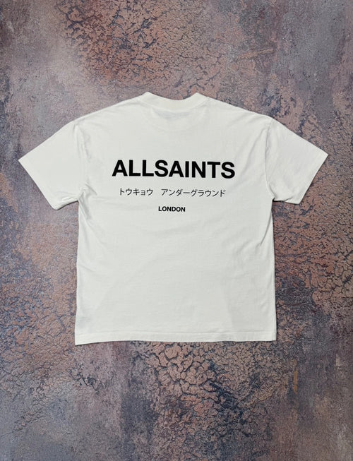 Allsaints London Big Logo Oversize Shirt Medium Size
