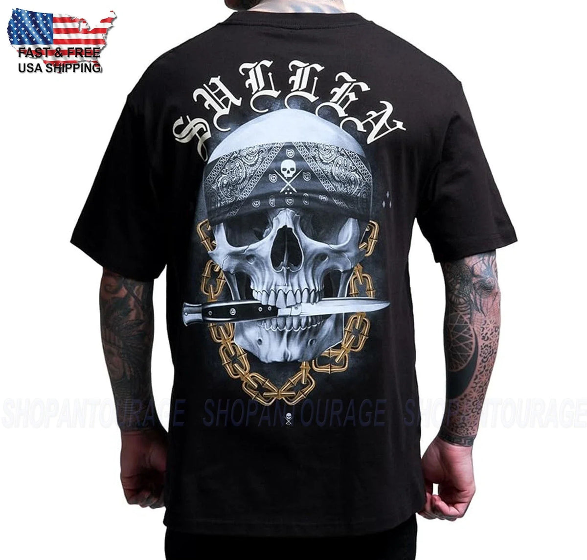 Sullen Art Collective Sickness Standard Fit SCM7762 Short Sleeve Men`s T-shirt