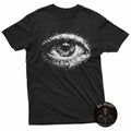 Cyber Goth y2k Occult Eye Aesthetic Dark Art Vintage 2000s T-Shirt