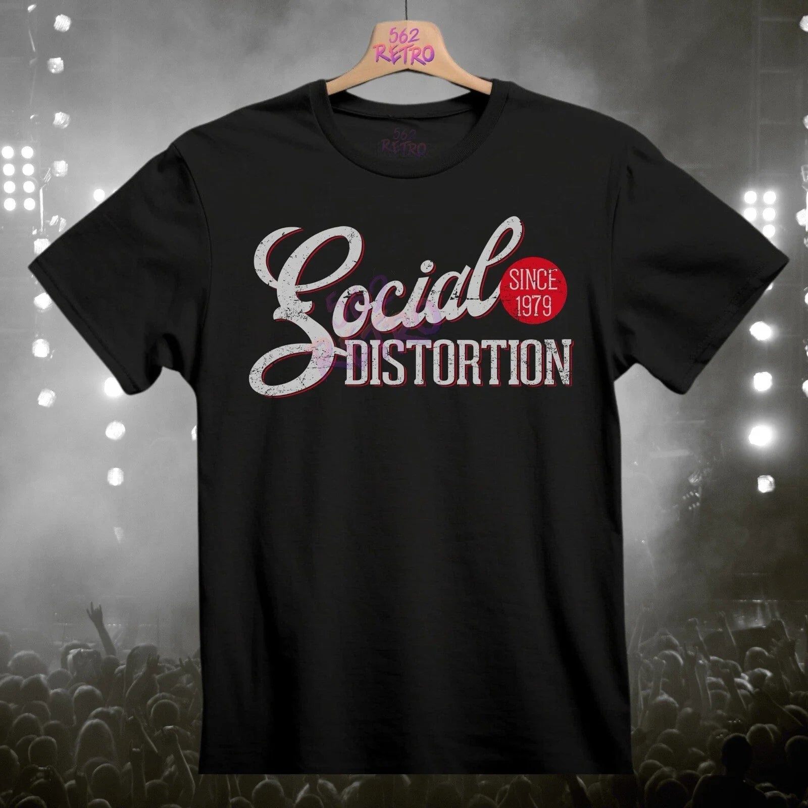 Social Distortion Since 1979 Punk Rock Band T-Shirt Black S-3XL