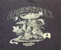 Ghanda Oceanstate Tee Small Y2K Boho Australia Casual Streetwear Nature