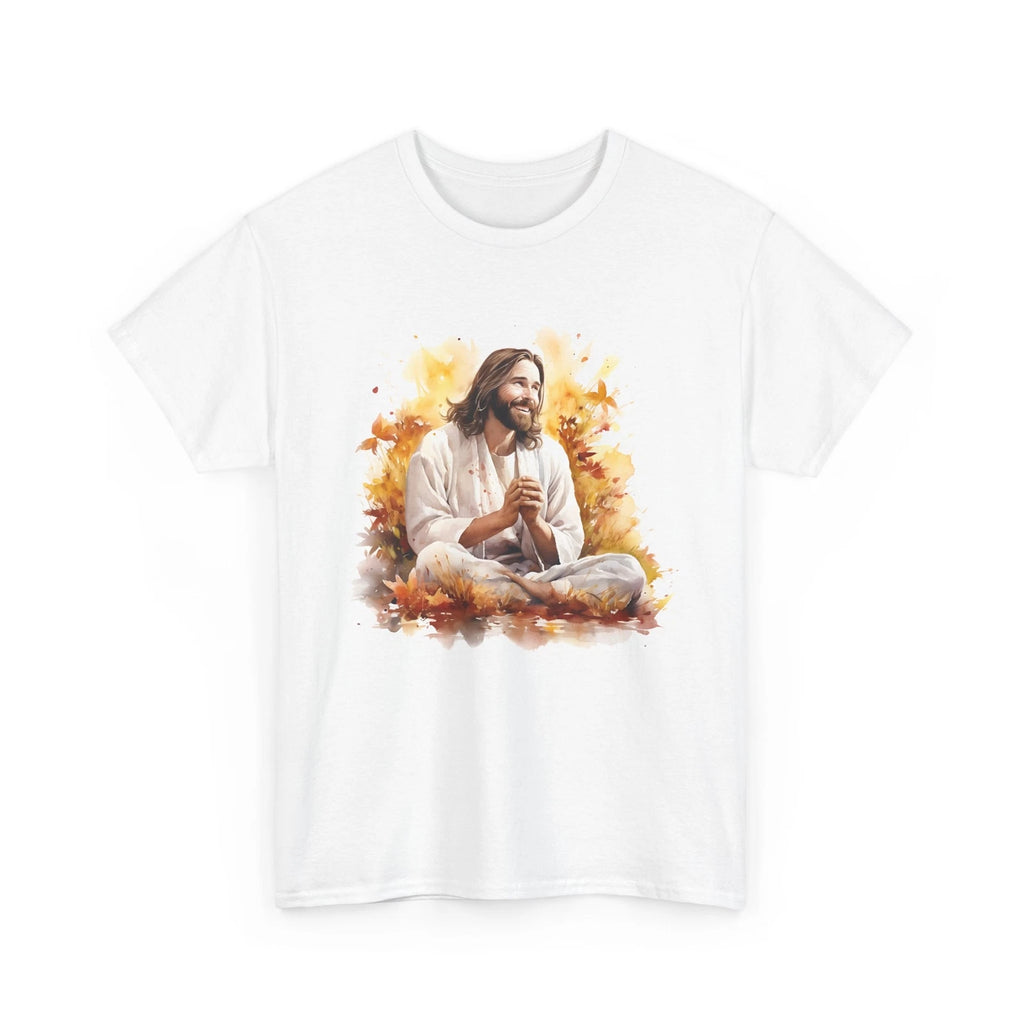 Fall Aesthetic T-Shirt | Autumn Leaves Pumpkin | Fall For Jesus Christ Retro
