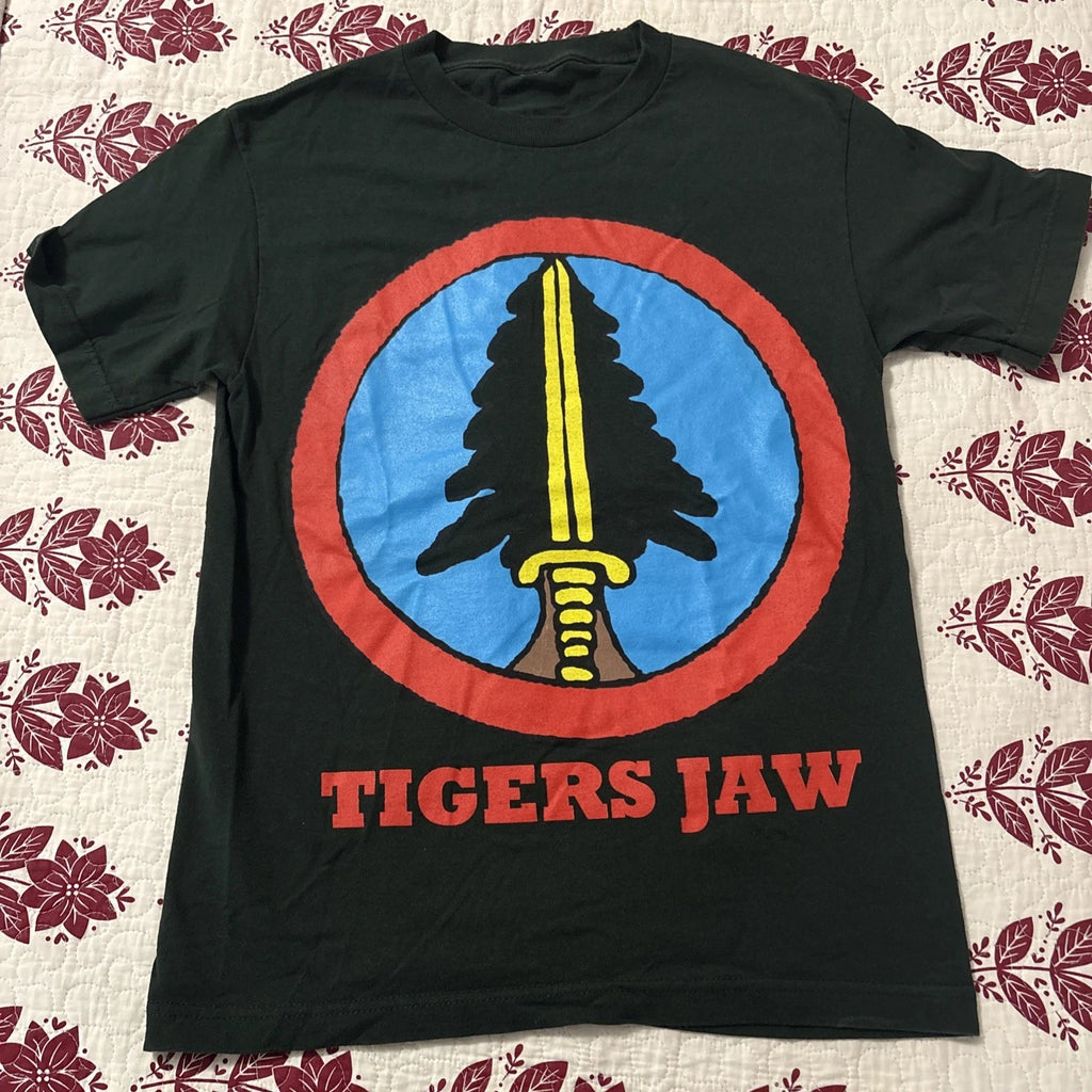 Vintage Tigers Jaw Band Shirt Mens Small Y2K Indie Rock Emo Punk