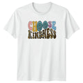 Choose Kindness Womens T-Shirt Western Boho Inspirational Christmas Gift For Her