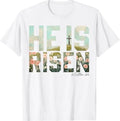 He is Risen Boho Easter Christian Jesus T-Shirt
