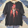 Vintage 2000s Hellsing Anime T Shirt Alucard Graphic Tee Black Size XL Y2K Manga