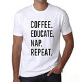 ULTRABASIC men's t-shirt coffee education nap rehearsal coffee