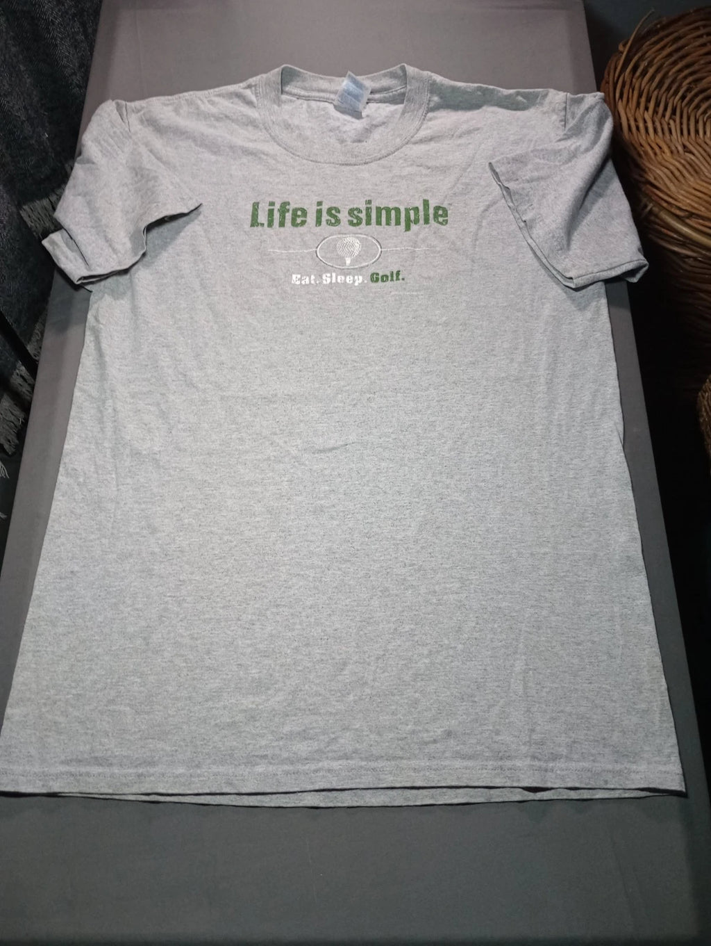 Life Is Simple T Shirt Men's Size Large