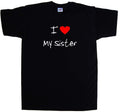 I Love Heart My Sister T-Shirt