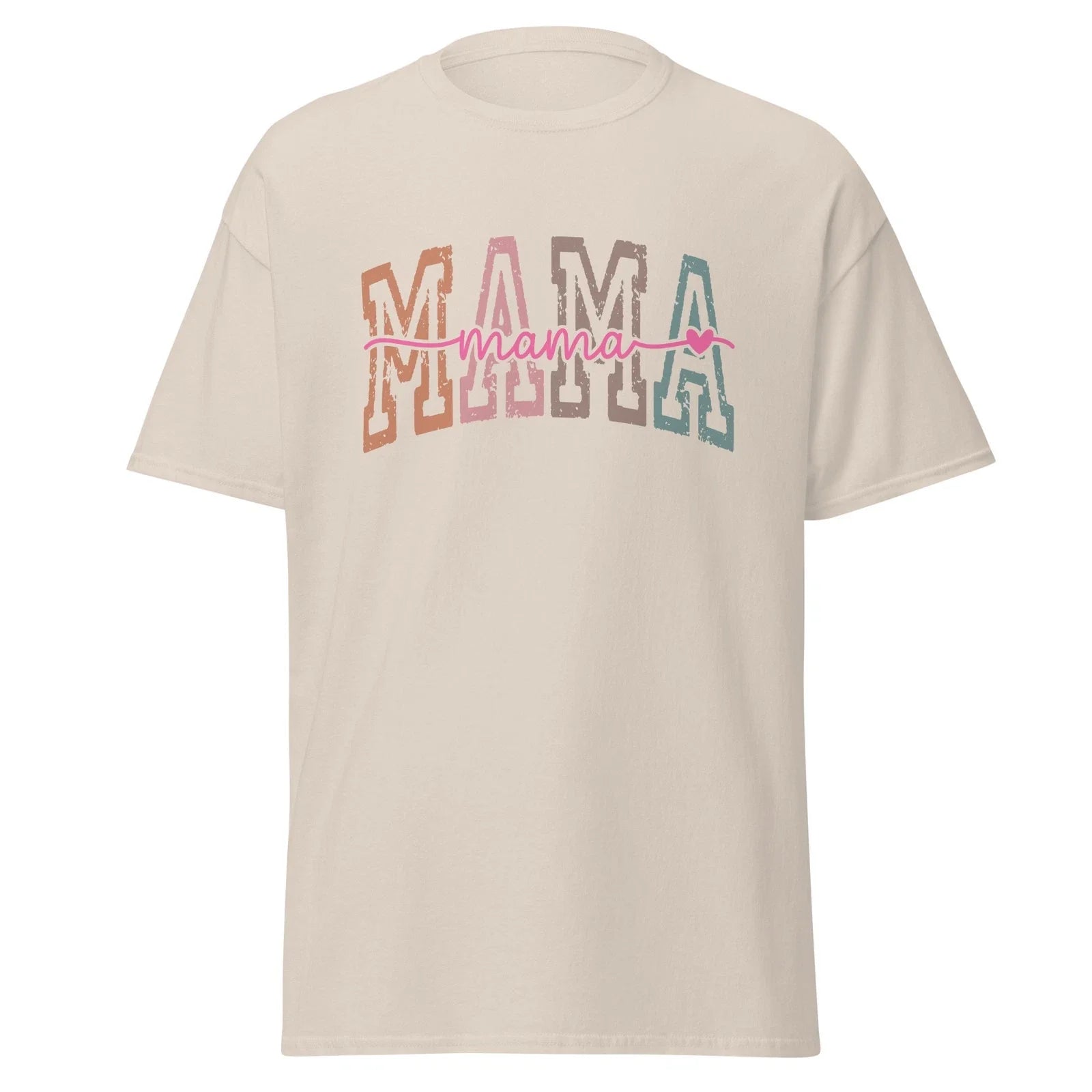 Mama Shirt Retro Boho Pattern, Mother's Day Gift, Aesthetic Mama T-Shirt