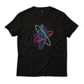 Cosmic Psychedelic Astronaut Aesthetic Graphic T-Shirt Unisex Lightweight Cotton