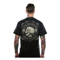 Lucky 13 Dead Skull Moto Motorcycle Motorbike Casual T-Shirt Black