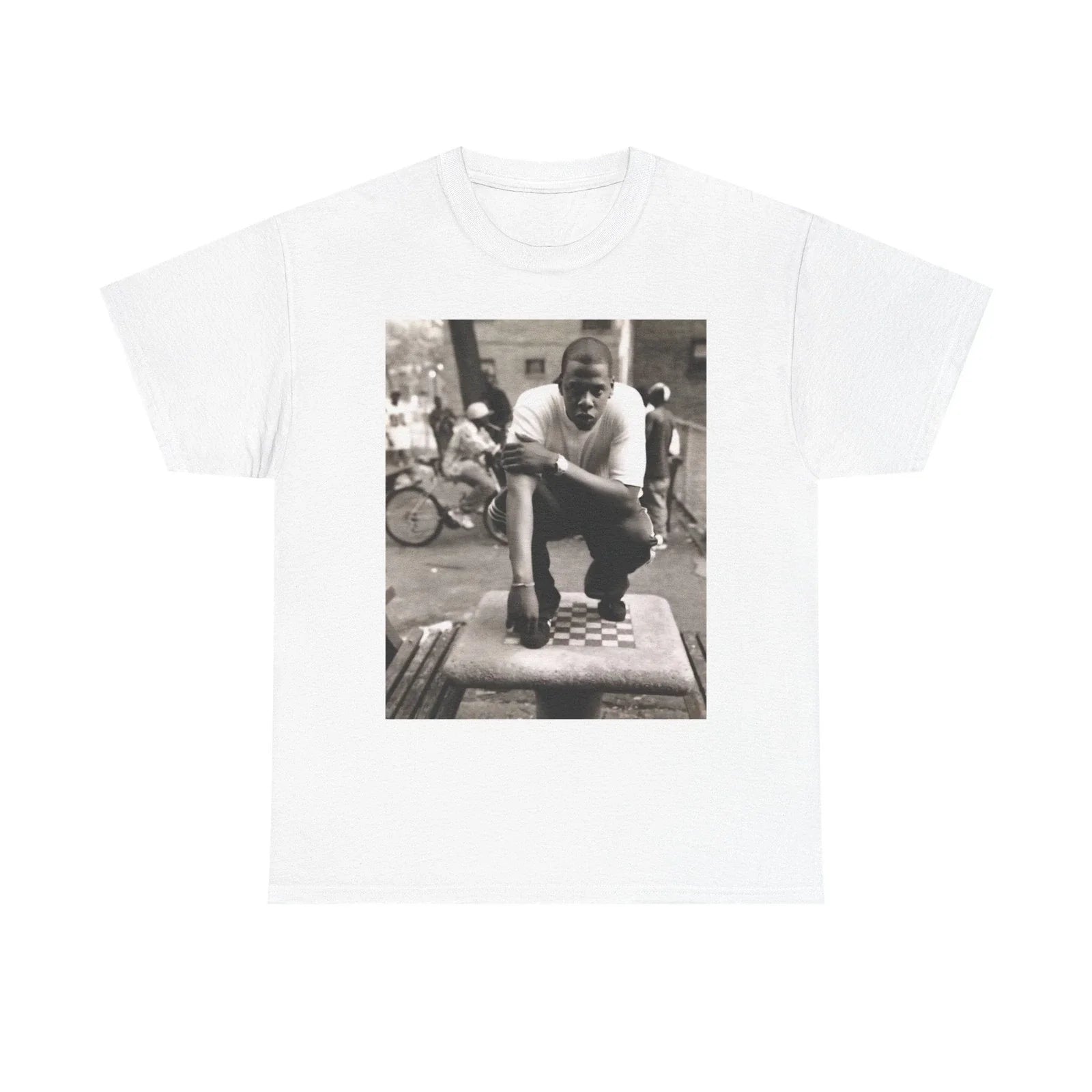 Jay-Z Blueprint Chess Photo T-Shirt | Hip Hop Album Art Tee