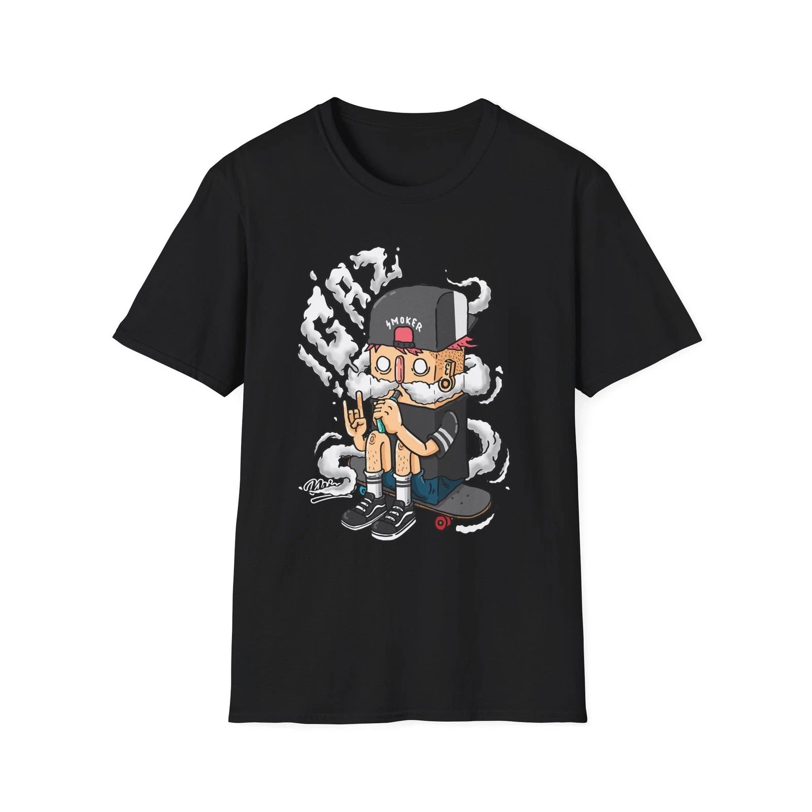 Graphic Tee for Trendy Teens, Unisex Softstyle T-Shirt, Streetwear Style