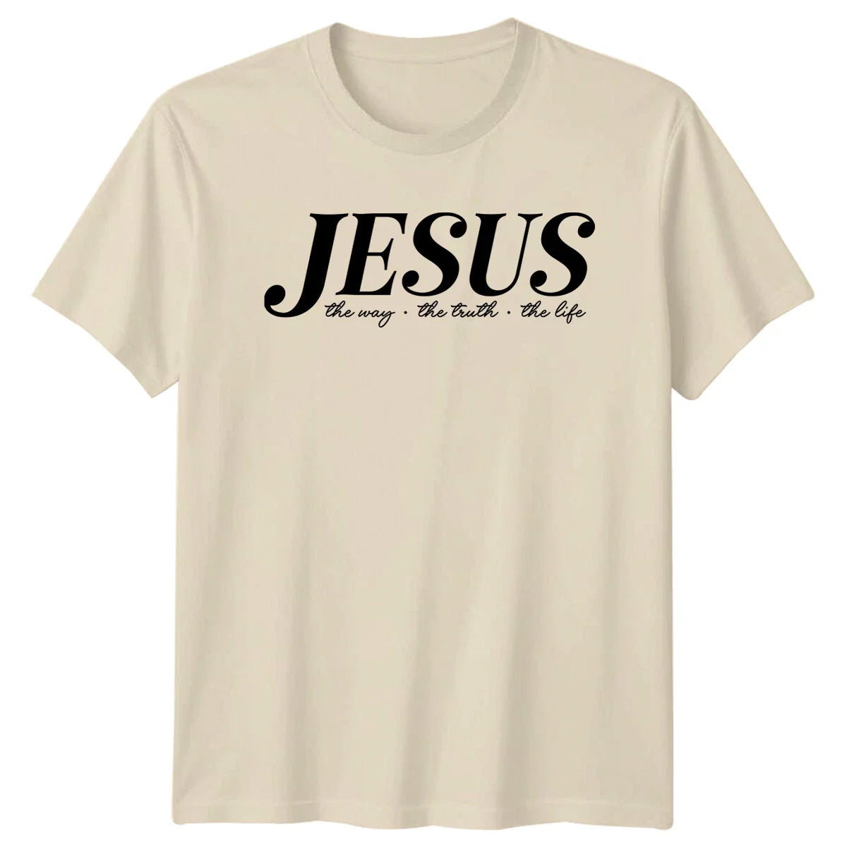 Jesus The Way The Truth The Life Christian Faith T-Shirt