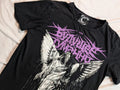Killstar The Future is Uncertain Short Sleeve Black Graphic T-Shirt Large