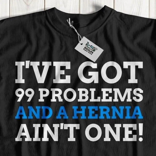Unisex Funny Hernia Repair Surgery T-Shirt Laparoscopic Gifts Abdomen Tee