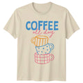 Coffee All Day T-Shirt Coffee Lover Mothers Day Gift For Him And Her