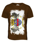 SAINT-BARTHÉLEMY GRUNGE FLAG MENS T-SHIRT TEE SHIRT XS S M L XL 2XL 3XL 4XL