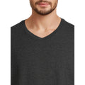 George Men’s V-Neck Textured Short Sleeve Tee Size:  XS, S, M, L, XL  2XL, 3XL