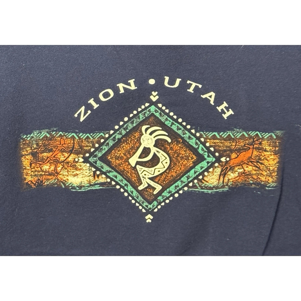 Zion Utah Blue T-shirt Small