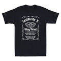 Generation X Stay Feral Resourceful Self Sufficient Funny Quote Men's T-Shirt