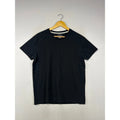 Minimalist Kenneth Cole Mens Large Black V-Neck Cotton Stretch Basic Tee Shirt